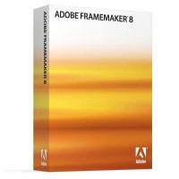 Adobe FrameMaker Shared - ( v. 8 ) - complete package - 1 user - CD - Solaris - International English (37960063)